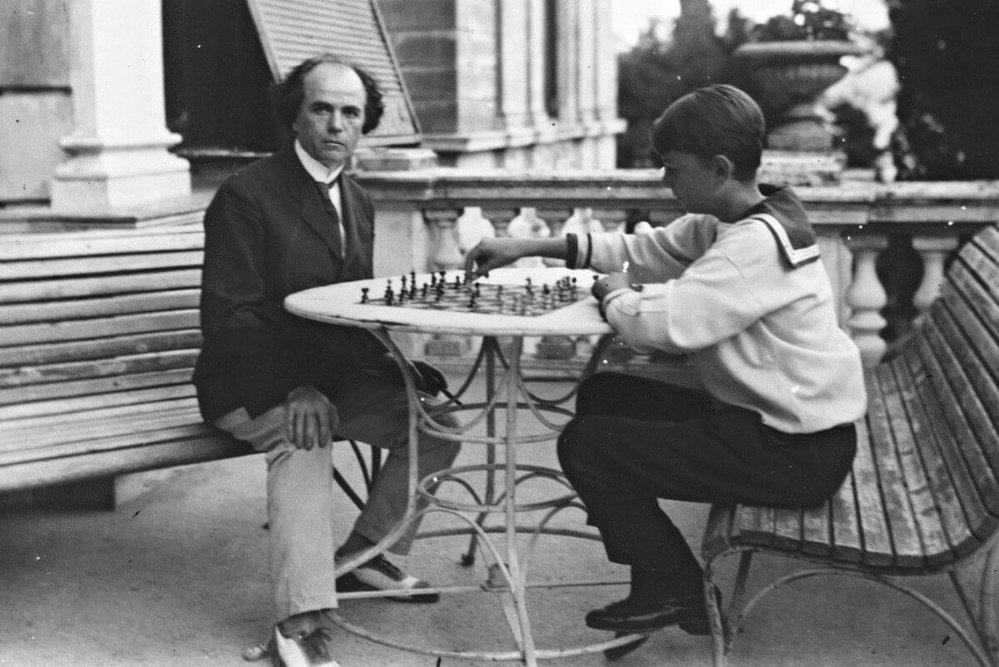 Rafael Kubelík s otcem