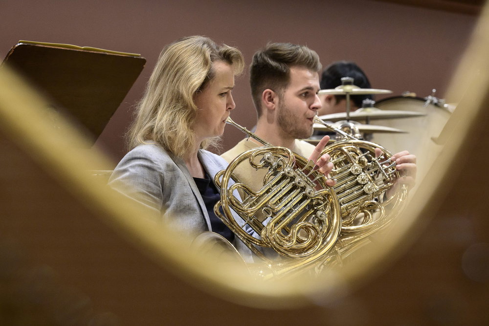 Filharmonici na zkoušce