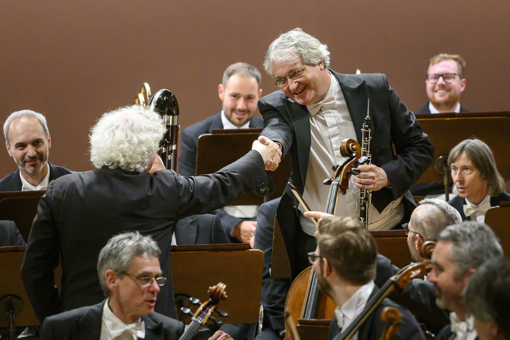 Simon Rattle a Magdalena Kožená, Rudolfinum, 13. 6. 2020