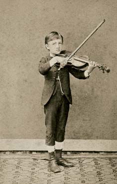 Josef Suk v osmi letech