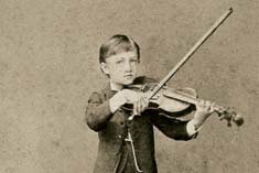 Josef Suk v osmi letech