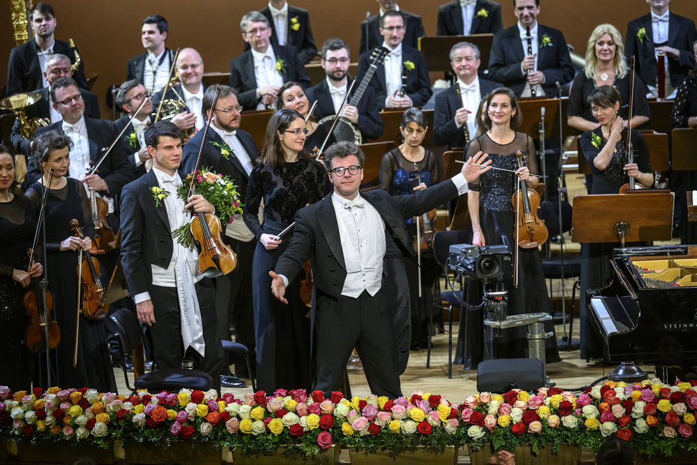 Zahájení Roku české hudby - Jakub Hrůša diriguje Českou filharmonii na Novoročním koncertu 1. 1. 2024