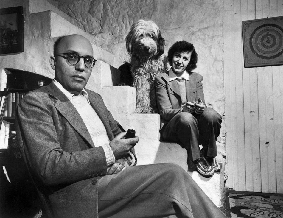 Kurt Weill a jeho manželka Lotte Lenya