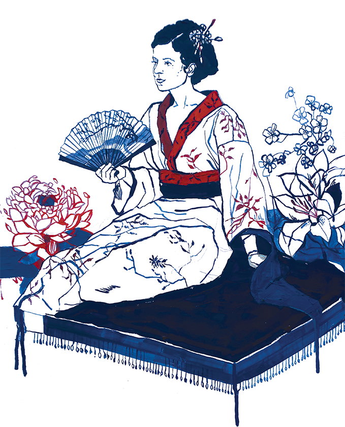Madam Butterfly, ilustrace:  Veronika Bílková