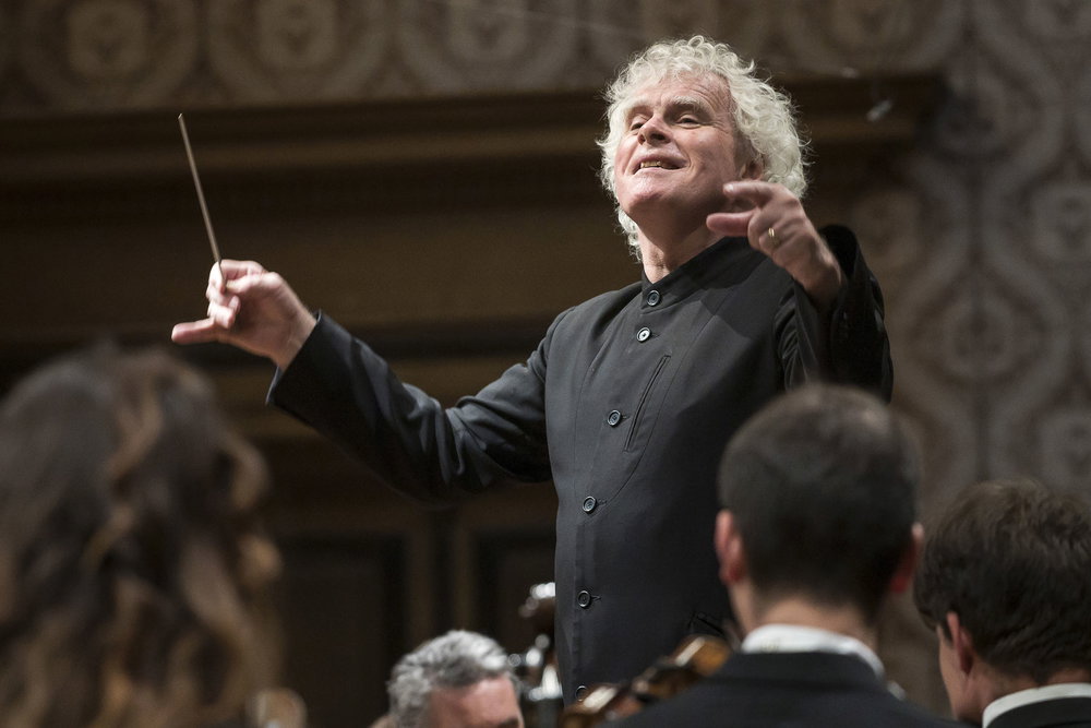 Simon Rattle a Magdalena Kožená, Rudolfinum, 13. 6. 2020