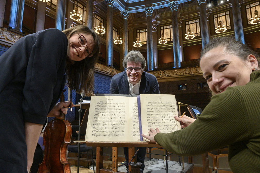 Jakub Hrůša a Daniil Trifonov, zkouška v Rudolfinu
