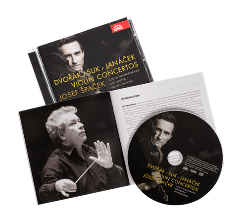 Fotografie ilustrujicí produkt Dvořák, Suk, Janáček: Violin Concertos (Josef Špaček)
