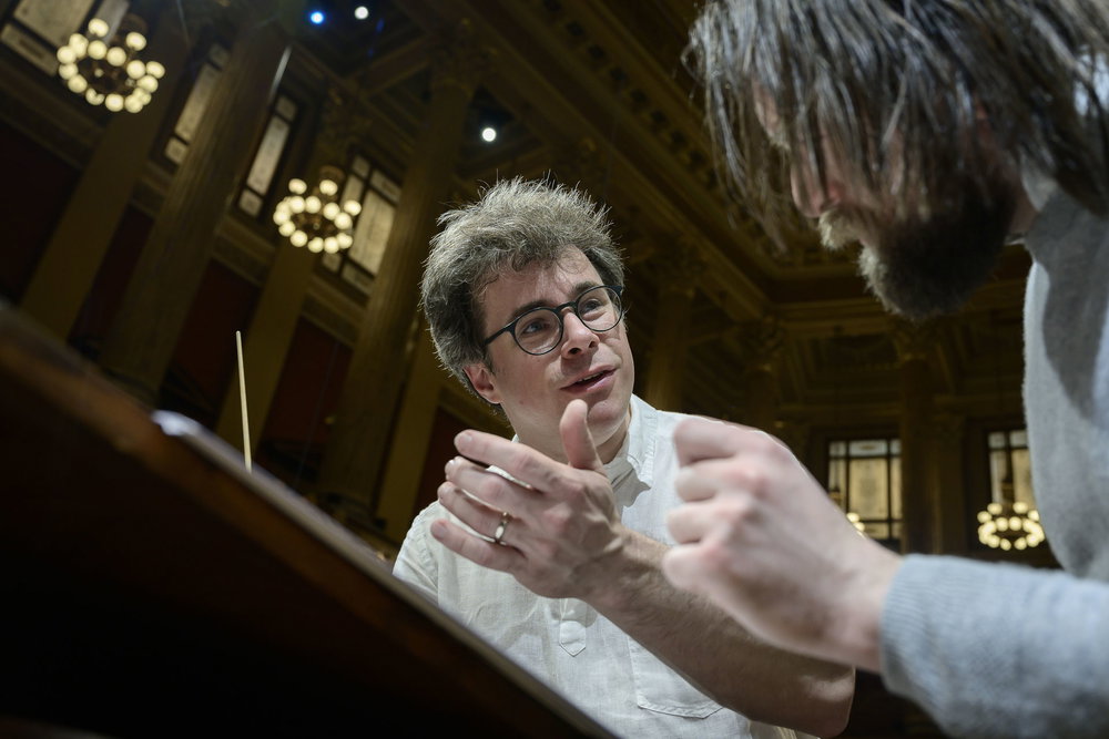 Jakub Hrůša a Daniil Trifonov, zkouška v Rudolfinu
