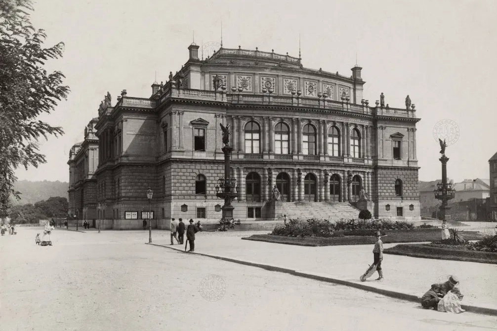 Foto: Budova Rudolfina v minulosti