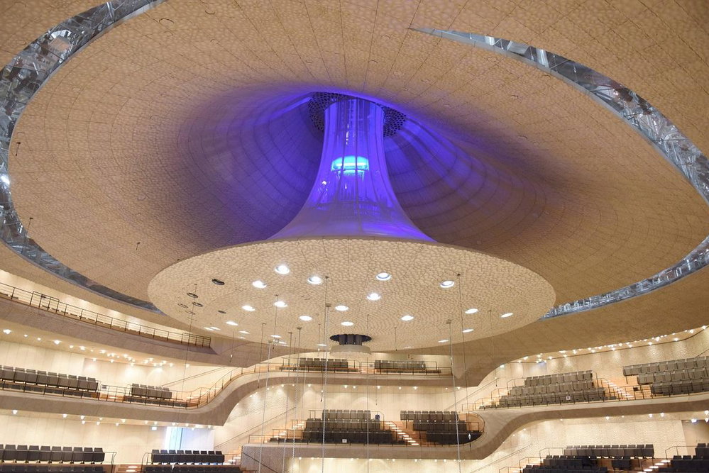 Interiér Elbphilharmonie