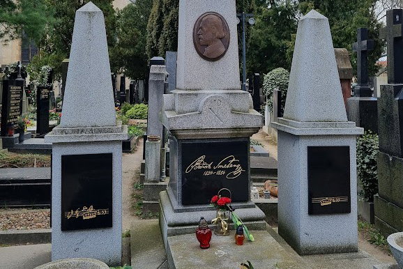 Hrob Bedřicha Smetany na Vyšehradském hřbitově