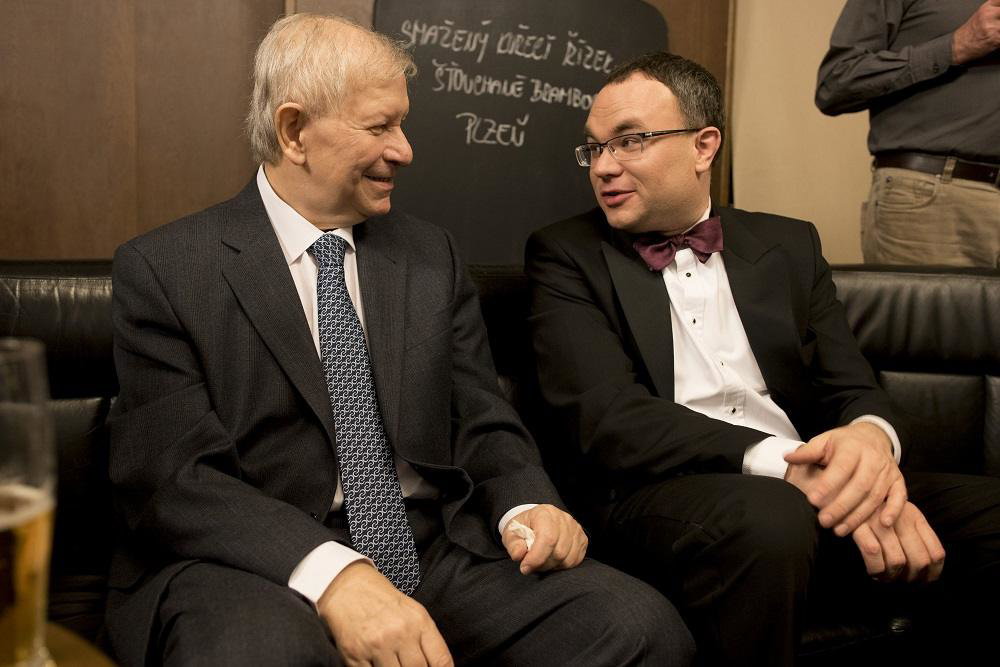 Po výročním koncertě s&nbsp;Davidem Marečkem, generálním ředitelem České filharmonie