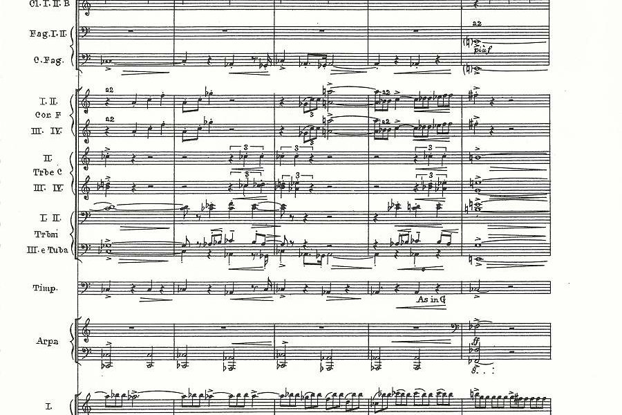 Partitura Mysteria času