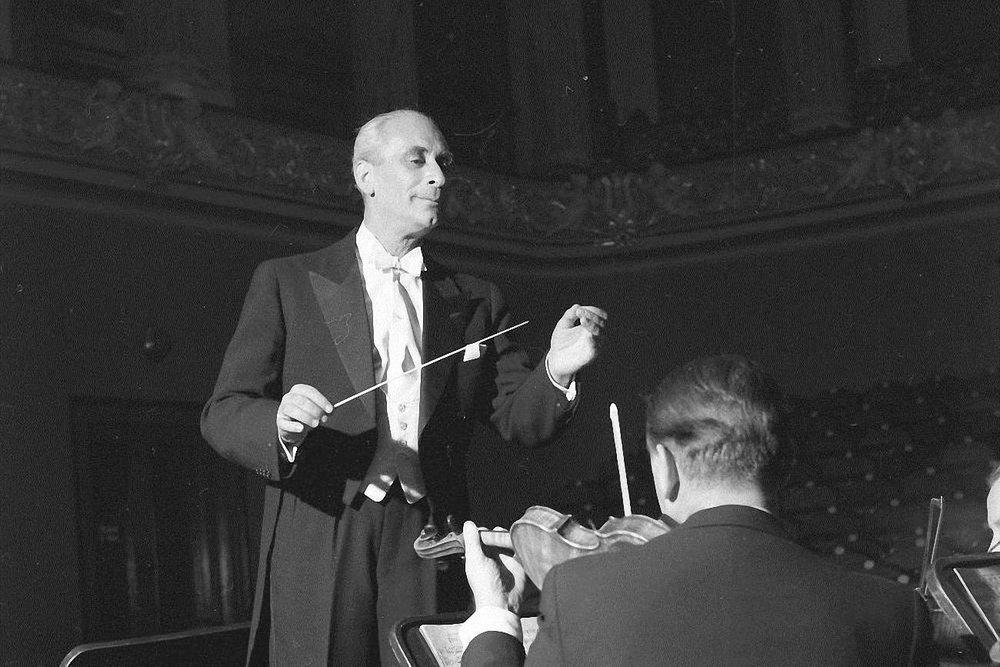 Karel Ančerl diriguje Českou filharmonii