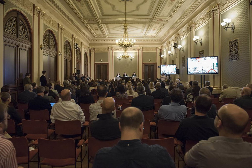 Tisková konference dne 16. října 2017, Rudolfinum