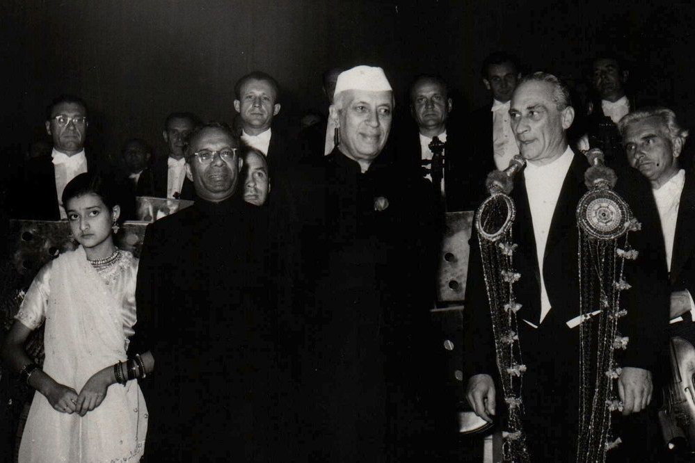 Na turné s Českou filharmonií 1959