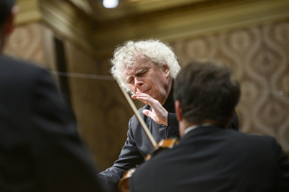 Simon Rattle a Magdalena Kožená, Rudolfinum, 13. 6. 2020