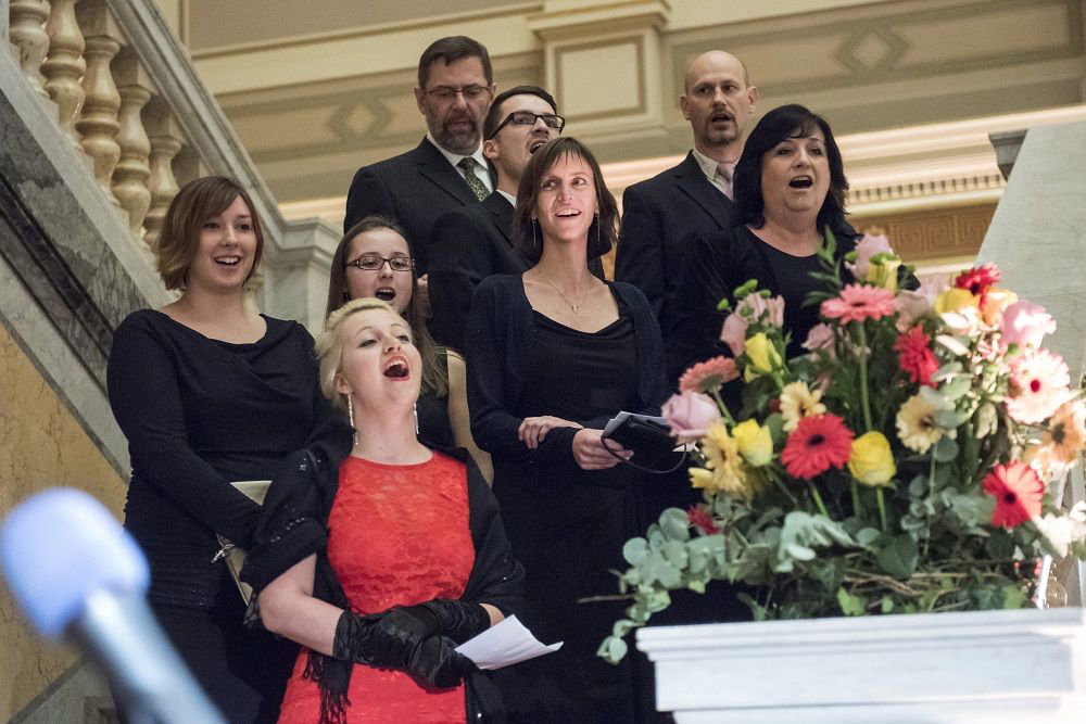 Zpívá celé Rudolfinum