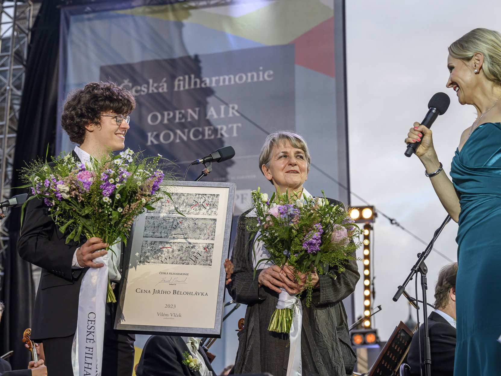This year's winner of the Jiří Bělohlávek Prize is Vilém Vlček