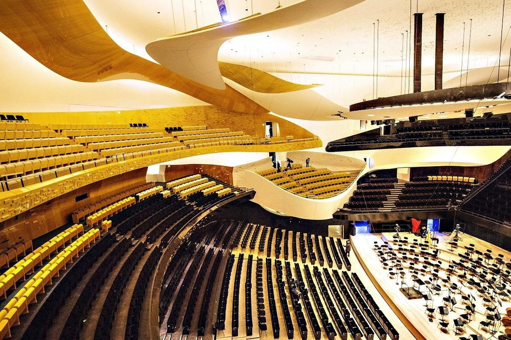 Velký sál pařížské filharmonie