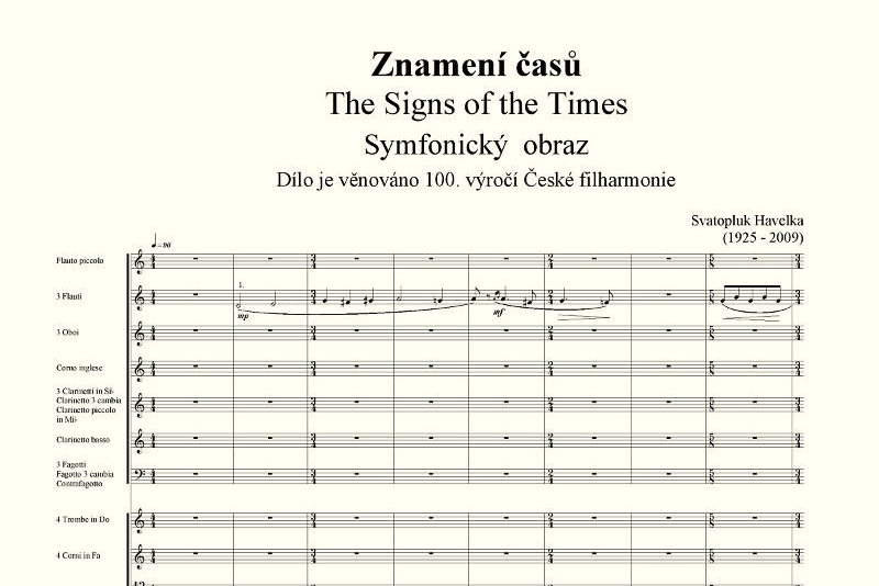 Svatopluk Havelka / Znamení času