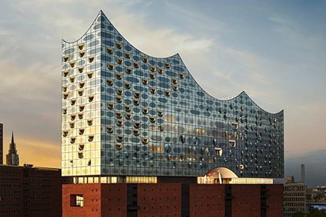 Elbphilharmonie - Hamburg, Německo