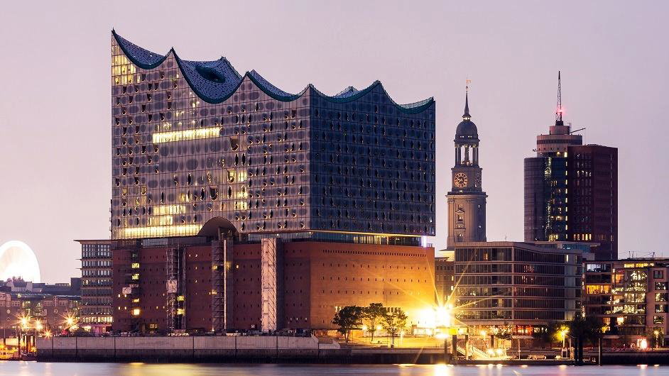 Elbphilharmonie v Hamburku