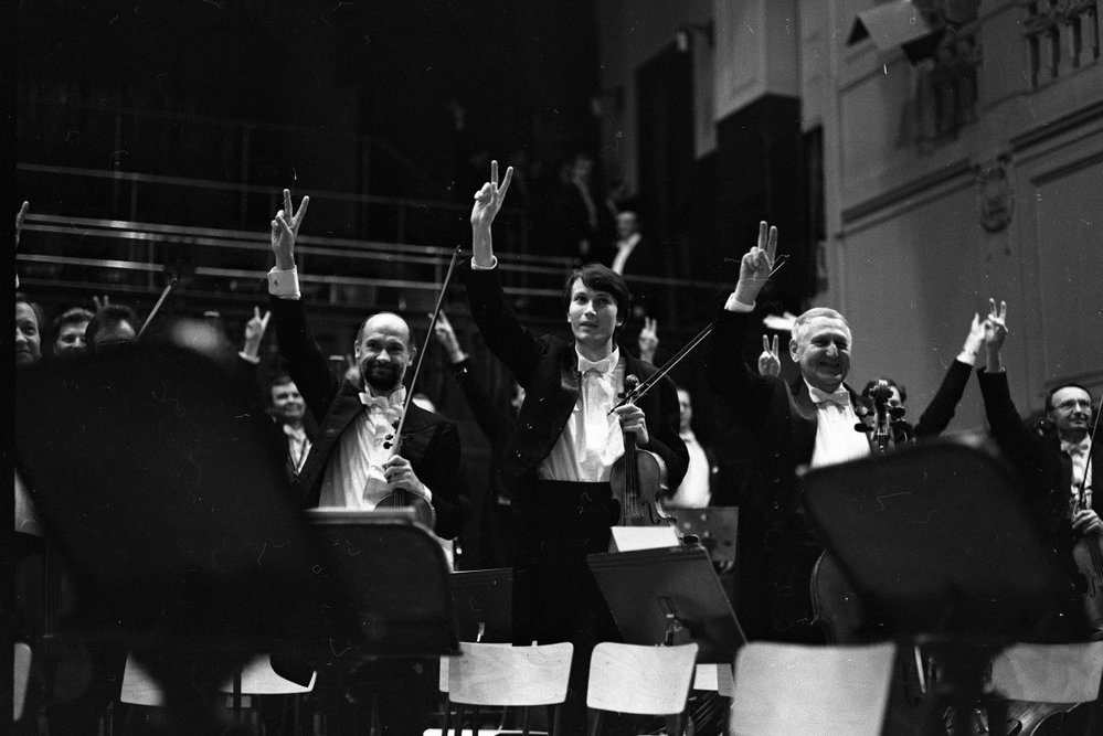Členové České filharmonie