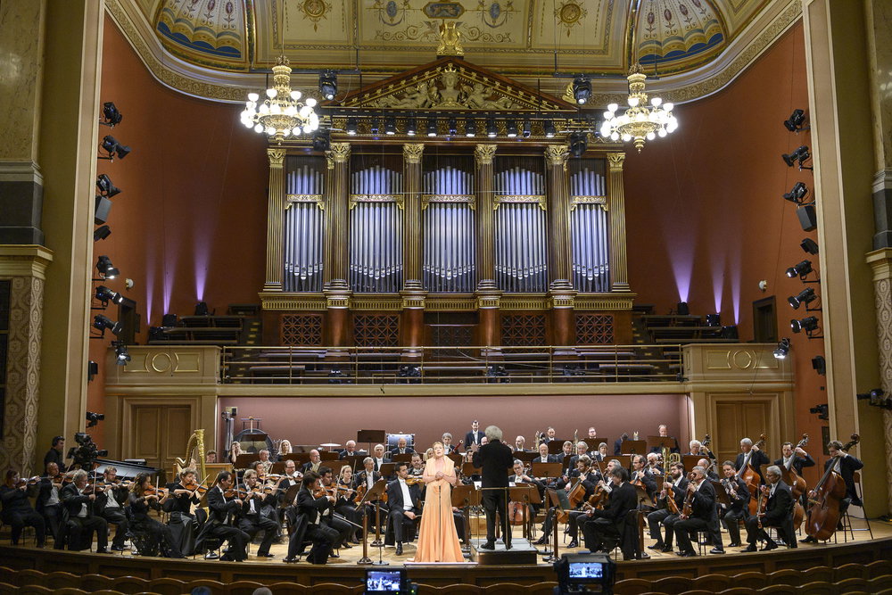 Simon Rattle a Magdalena Kožená, Rudolfinum, 13. 6. 2020