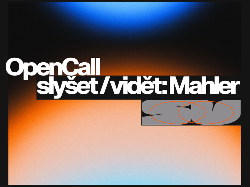 Ilustrační obrázek článku 'Zveme mladé umělce do projektu Slyšet/Vidět: Mahler'