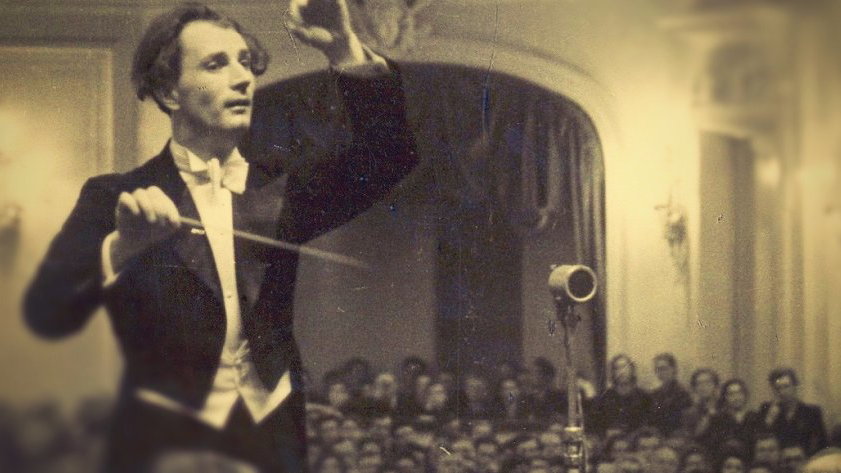 Rafael Kubelík řídí Českou filharmonii
