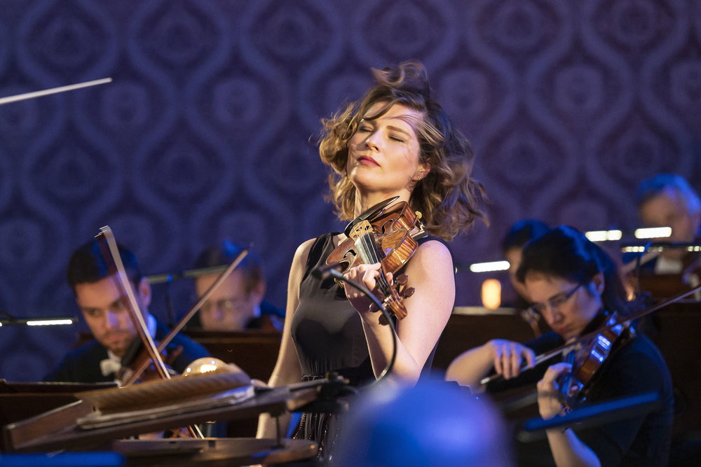 Lisa Batiashvili a Jakub Hrůša, koncert v Rudolfinu, 2021