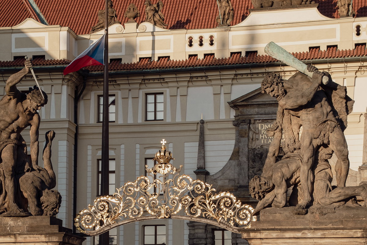 Photo: A Sculpture of the Battle of the Titans Today