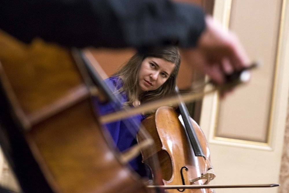 Alisa Weilerstein na mistrovském kurzu ČF