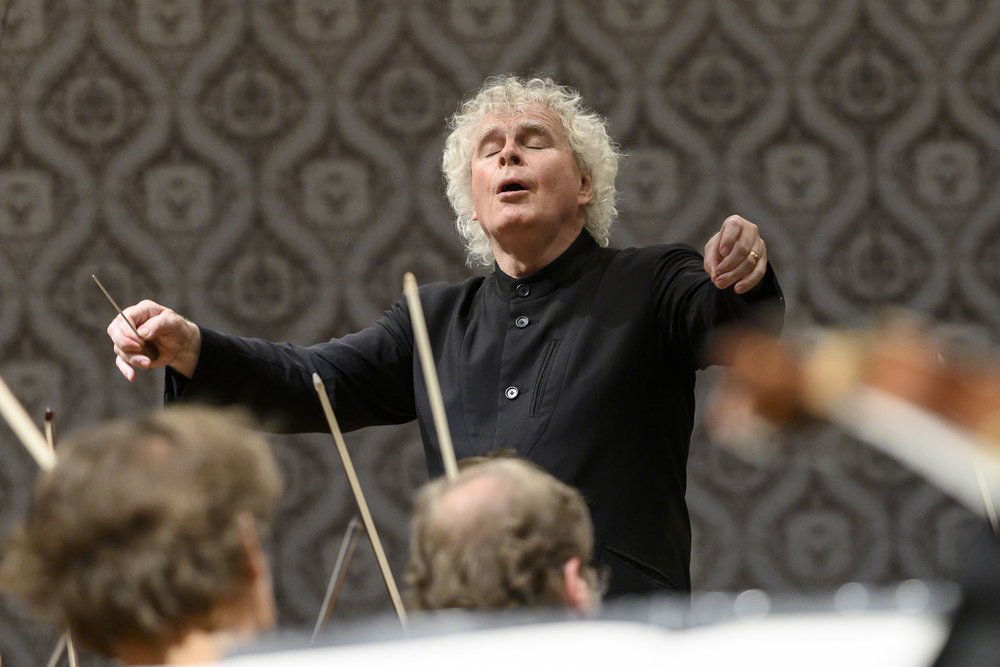 Simon Rattle a Magdalena Kožená, Rudolfinum, 13. 6. 2020
