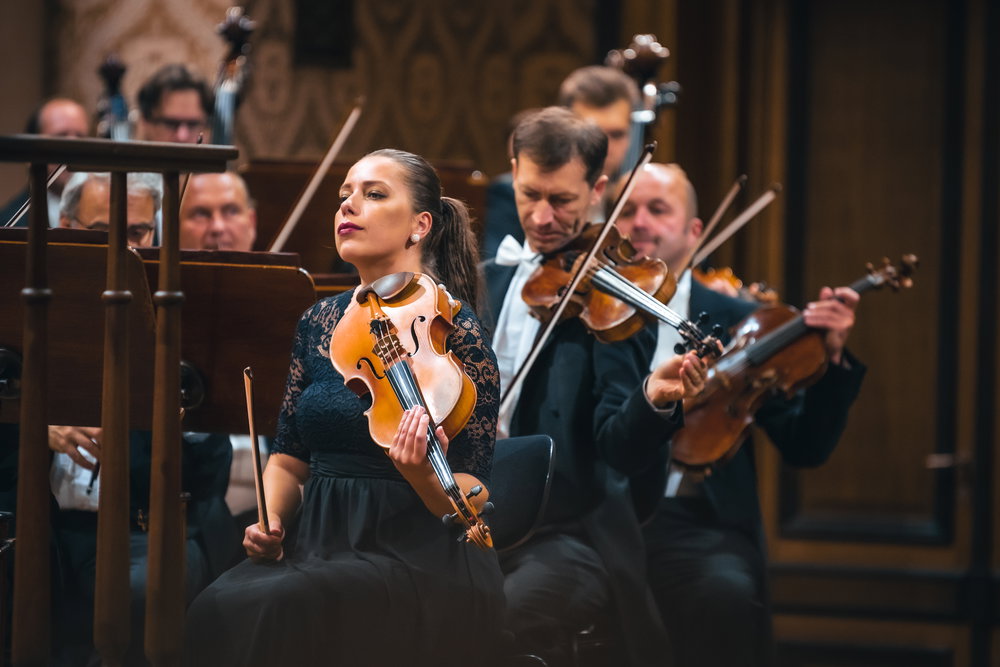 Eva Krestová - viola, členka orchestru od roku 2021