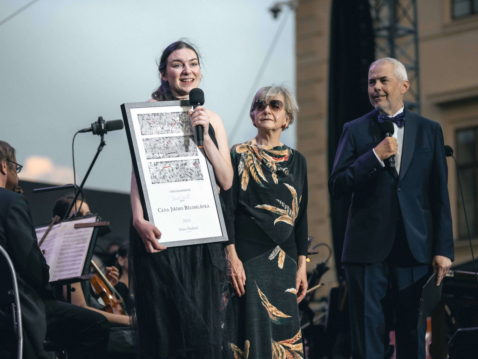 Cenu Jiřího Bělohlávka obdržela klarinetistka Anna Paulová