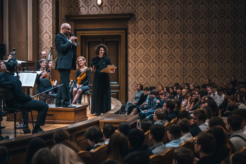 Komentovaný koncert Kdo se bojí filharmonie? 11. 5. 2023, Rudolfinum