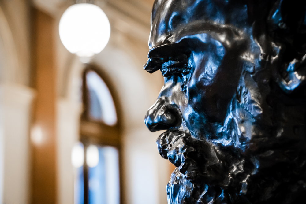 Busta Antonína Dvořáka v Rudolfinu