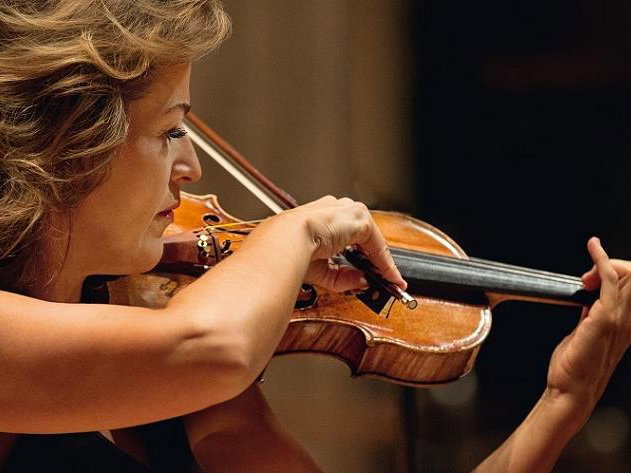 Houslistka Anne-Sophie Mutter – Foto: Deutsche Grammophon © Harald Hoffman