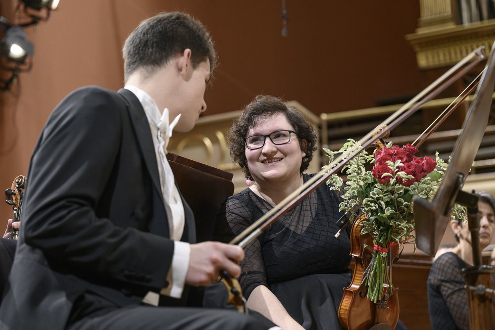 Magdaléna Mašlaňová - housle, členka orchestru od roku 2012