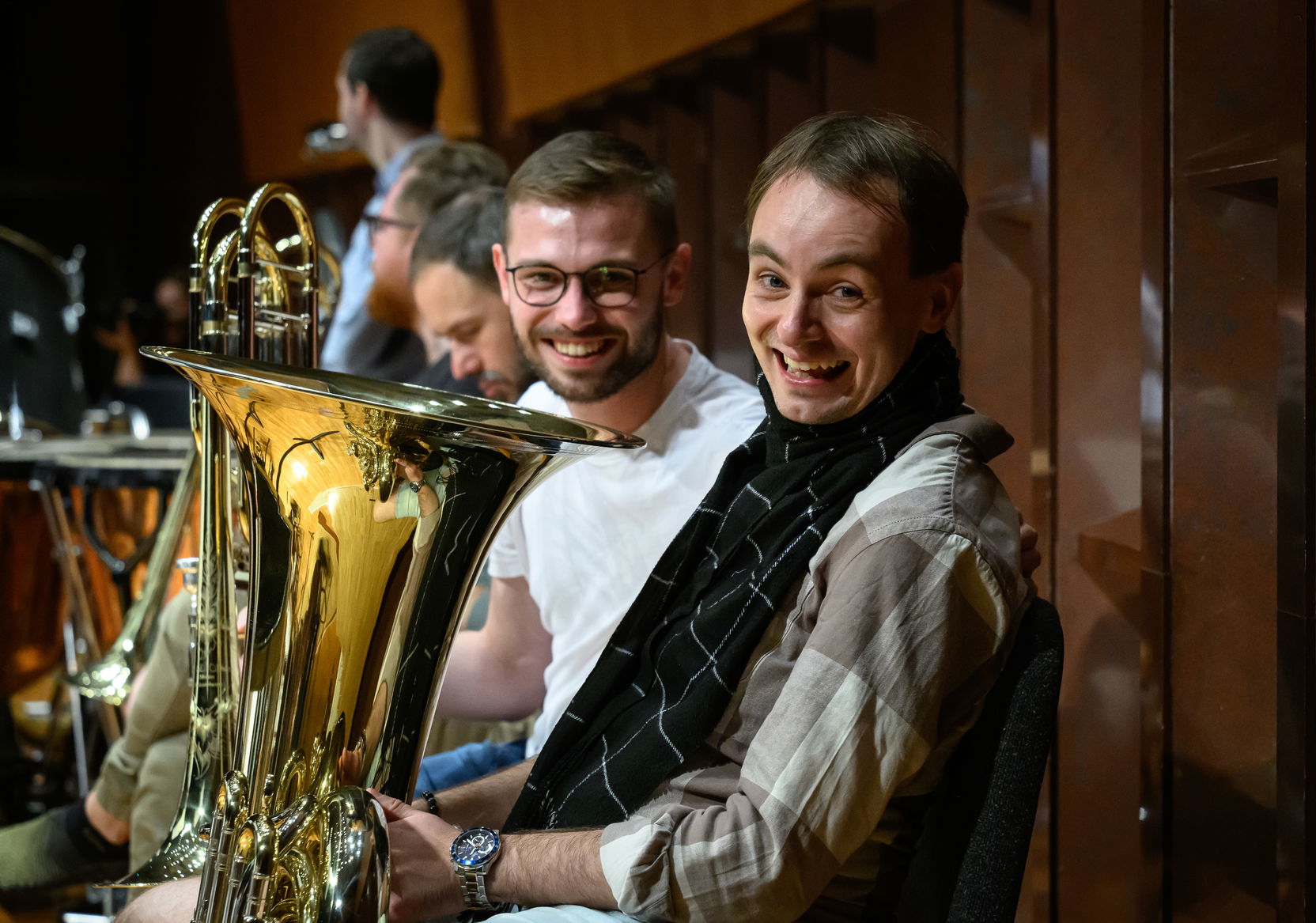 Foto: zkouška České filharmonie