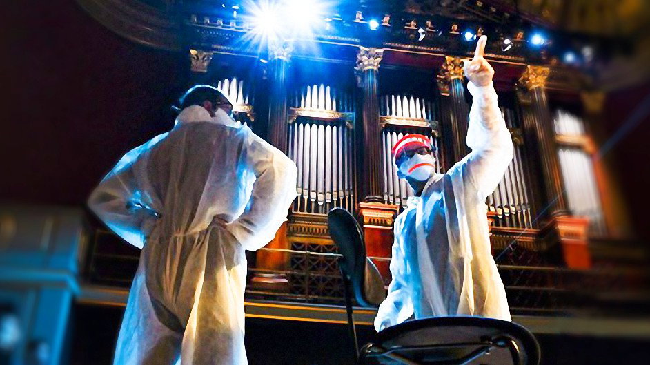Hudba za časů koronaviru. Přípravy na benefiční koncert České filharmonie na podporu nemocnic starající se o pacienty s Covid-19