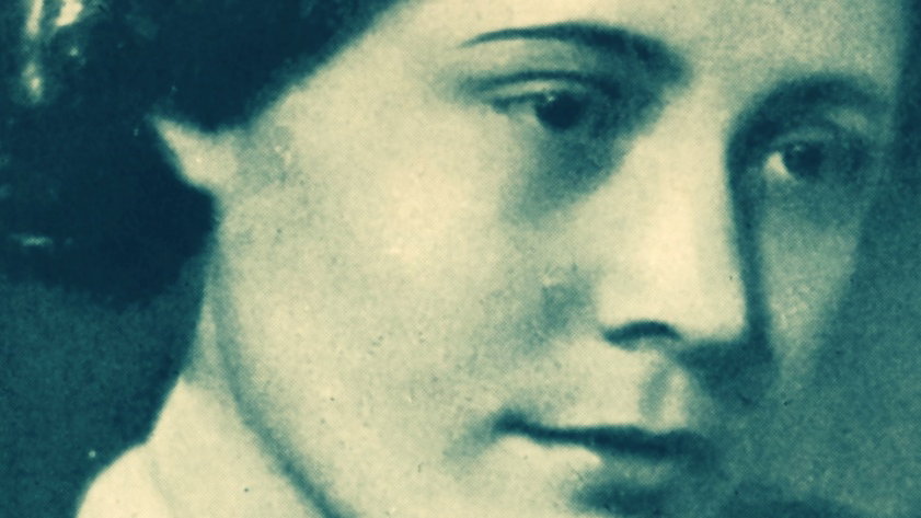 Portrét dirigentky a skladatelky Vítězslavy Kaprálové (1915-1940)