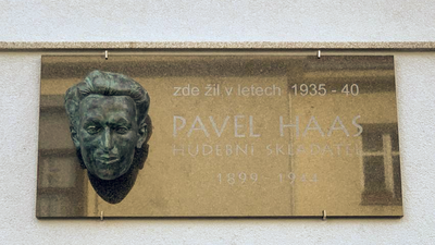 Pamětní deska Pavla Haase