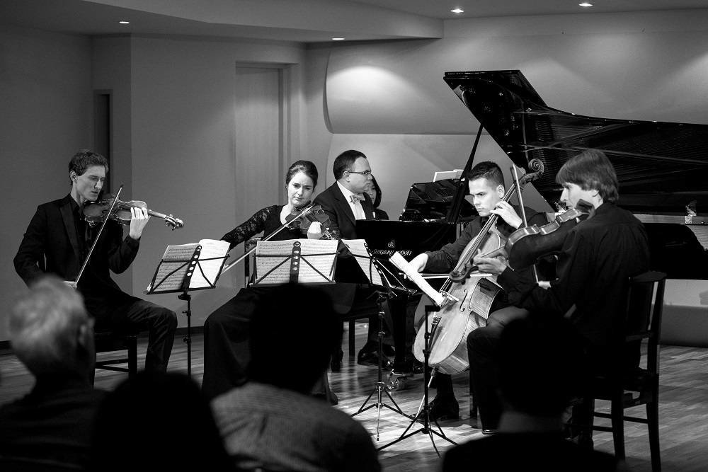 Komorní koncert v Kawai Concert salonu v Tokiu 26. října 2015