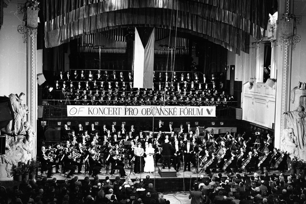 Koncert pro Občanské fórum