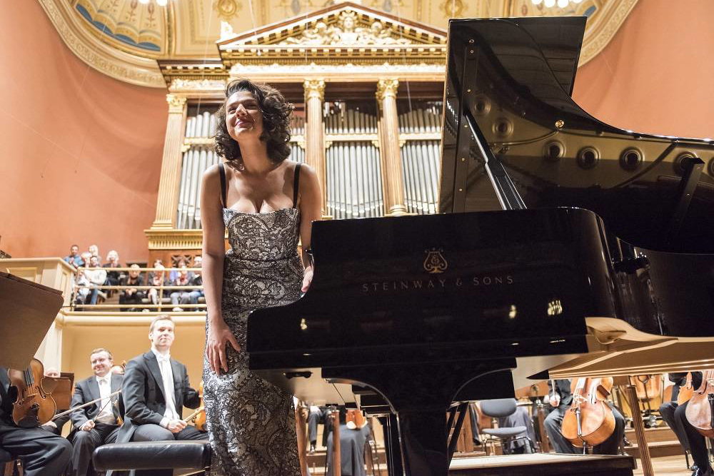 Steinway VI a Khatia Buniatishvili