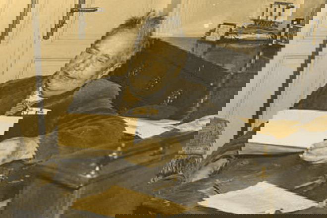 Václav Talich v pokročilém věku