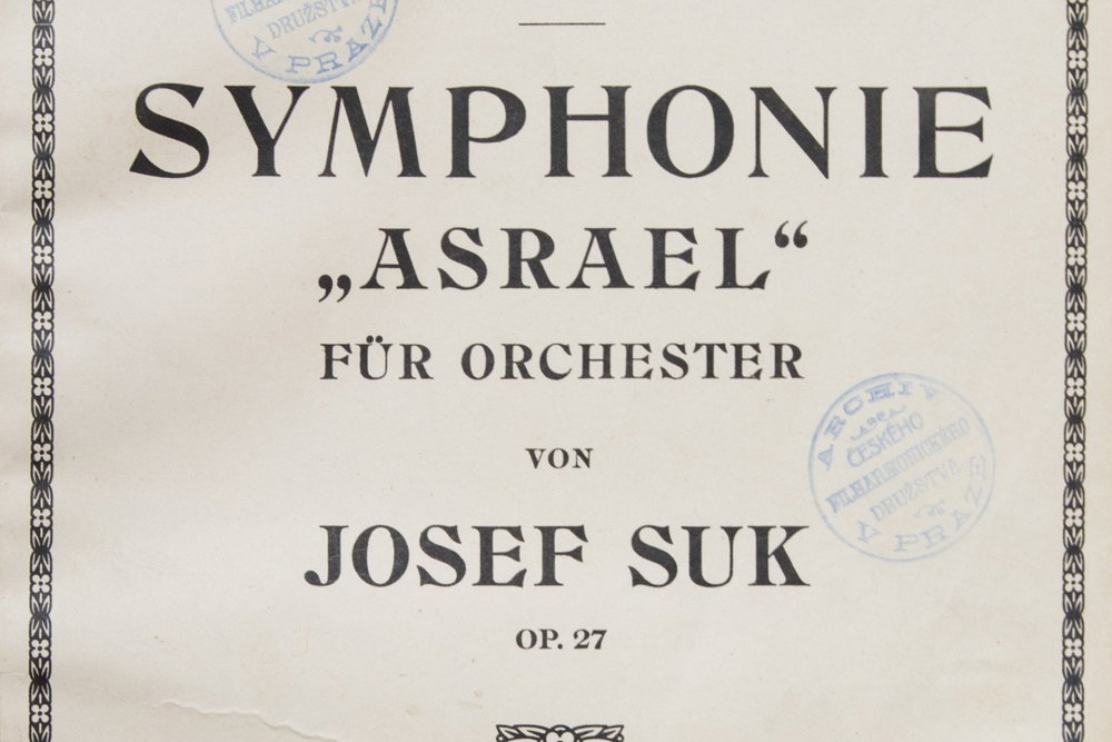 Partitura symfonie Asrael
